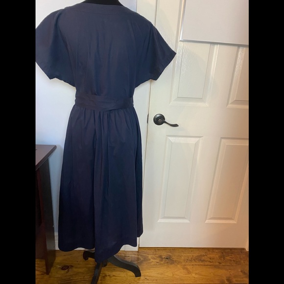 Talbots Belted Button Down Shirtdress - Picture 3 of 6
